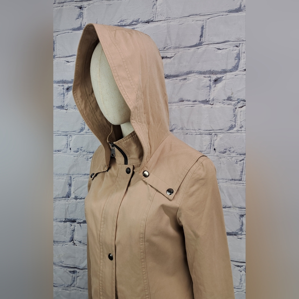 Soia & Kyo Women's Jacket Coat Anorak Removable Hoodie Lined Size XS - Picture 11 of 16
